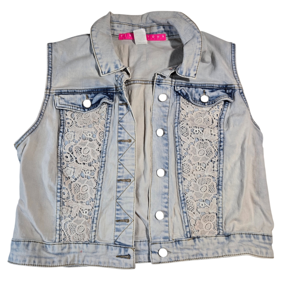 Tinseltown Light Blue Denim Jacket
